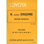 Toyota K series Engine Service and Repair Manual