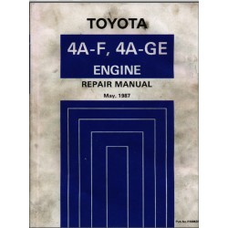 Toyota 4A-F, 4A-GE Engine Repair Manual